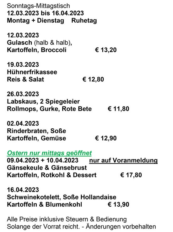 Zum Dorfkrug